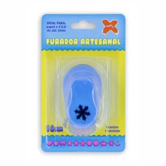 Furador De Eva 16Mm - Floco De Neve - Blister Individual
