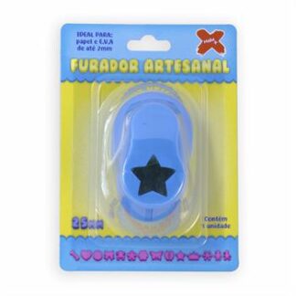 Furador De Eva 25Mm - Estrela - Blister Individual