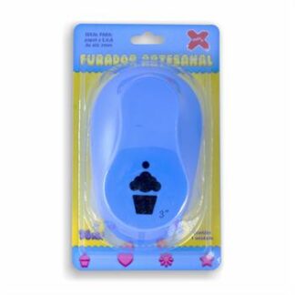 Furador De Eva 76Mm - Cupcake - Blister Individual