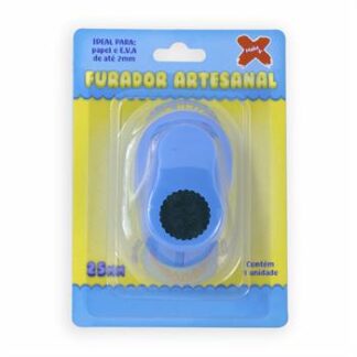 Furador De Eva 25Mn Circulo escalopado - Blister Individual