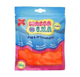 Massa De Eva Para Modelagem 50G/Pct, Laranja