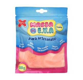 Massa De Eva Para Modelagem 50G/Pct, Salmão