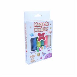 Massa de modelar - Display c/6 - 90gr