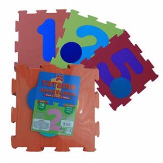 KIT TATAME AMARELINHA 28CM X 28CM X 8MM C/ 16 PCS