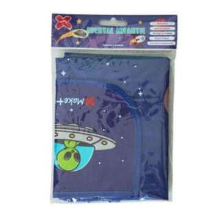 AVENTAL INF C/BOLSO ASTRONAUTA 40X50CM