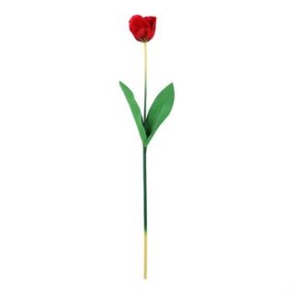 Tulipa 4 cm - 69 cm - Vermelho - Toque Acetinado