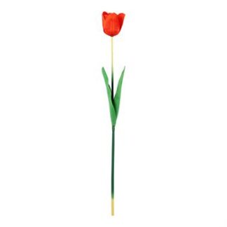 Tulipa 4 cm - 69 cm - Laranja - Toque Acetinado
