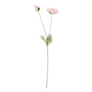 Papoula 10 cm - 64 cm - Rosa - Toque Acetinado