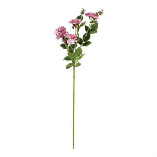 Haste Rosa Chinesa 7 cm c/ 7 - 75 cm - Lilás - Toque SEDA