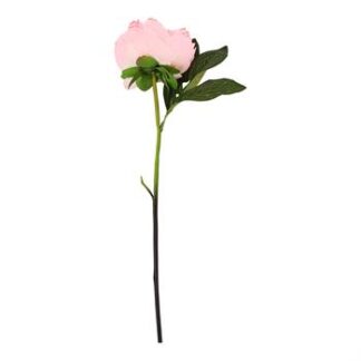 Peônia 7,5 cm - 36 cm - Rosa - Toque Acetinado