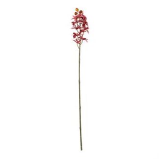 Haste Orquídea Pardal  6 cm - 67 cm -  Rosa - Toque Acetinado
