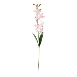 Haste Orquídea 9 cm - 68 cm - Rosa - Toque Acetinado