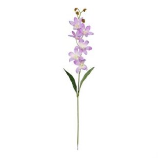 Haste Orquídea 9 cm - 68 cm - Lilás - Toque Acetinado