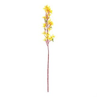 Haste Jasmim de Inverno 3,5 cm- 65 cm - Amarelo - Toque SEDA