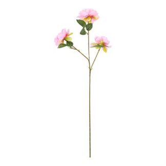 Haste de Gardênia 9 cm c/ 3 - 60 cm - Rosa - Toque SEDA