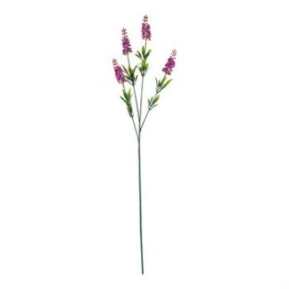 Haste de Lavanda 9x3 cm c/ 4 - 70 cm - Roxo - Toque SEDA
