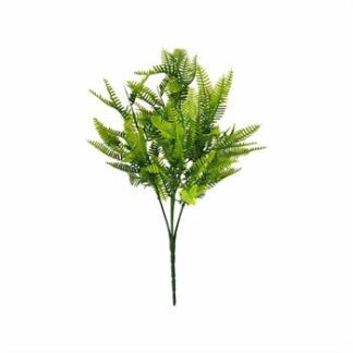Haste Folha De Côco Hainan  - 33cm - Verde Toque Plástico