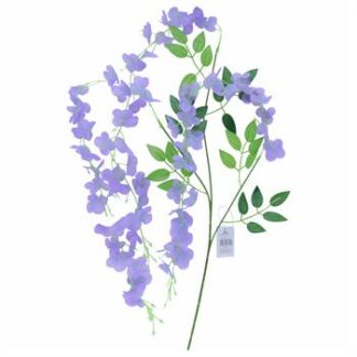 Haste De Glicinia  - 100 cm - Lilas Toque Acetinado