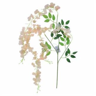 Haste De Glicinia  100 cm - Champagne Toque Acetinado