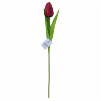 Tulipa Untária  - 38 cm - Vermelho Toque Eva