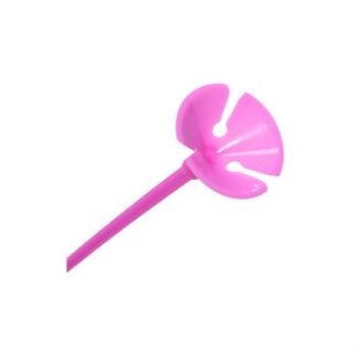 HASTE BALAO 33 CM - PACOTE C/ 12 - ROSA BEBE