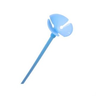 HASTE BALAO 33 CM - PACOTE C/ 12 - AZUL BEBE