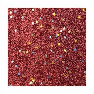 TNT SUPER GLITTER 40X60 PCT C/5 FLS  - VERMELHO