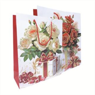SACOLA PRESENTE 18*10*23 - ROSAS SORTIDAS