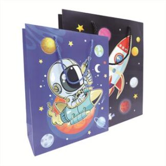 SACOLA PRESENTE 30*12*41.5 - ASTRONAUTA SORTIDO