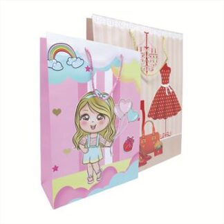 SACOLA PRESENTE 18*10*23 - FASHION SORTIDO