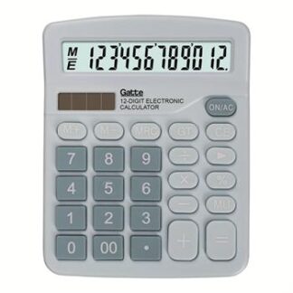 CALCULADORA - 12 DIGITOS (8837B-C) 149x120x48 - Solar e Pilha AA - AZUL CLARO