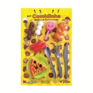 KIT COMIDINHA DE BRINQUEDO DIA DE PIZZA