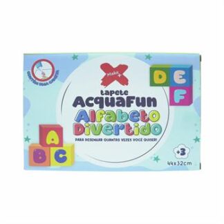 TAPETE MÁGICO ACQUAFUN ALFABETO DIVERTIDO - 44X32CM