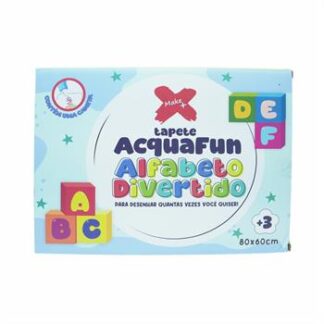 TAPETE MÁGICO ACQUAFUN ALFABETO DIVERTIDO - 80X60CM