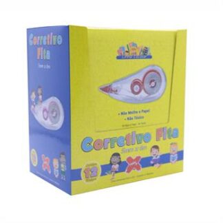 CORRETIVO FITA  SORTIDO 6mx5mm C/12