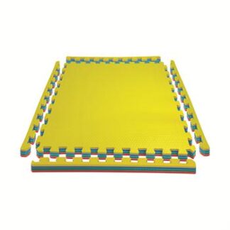 KIT TATAME 50 CM x 50 CM x10MM Sortido - Amarelo, Azul, Verde, Vermelho