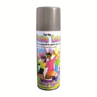 Spray Make Loko -  Lata de 120ml - PRATA  C/12