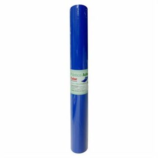 PLASTICO ADES.AZUL ESCURO 45CMX10M-0,08MM