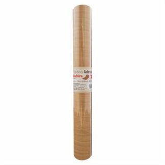 PLASTICO ADES. MADEIRA WF008 45CMX10M-0,08MM