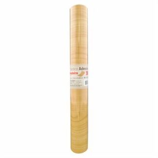 PLASTICO ADES. MADEIRA WF022 45CMX10M-0,08MM