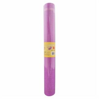 PAPEL ADES. LILAS GLITTER FJ007 45CMX10M-0,12MM