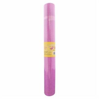 PAPEL ADES. ROSA GLITTER FJ009 45CMX10M-0,12MM
