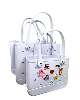 BOLSA DE MAO EM EVA BRANCO TAMANHO 36X13X31CM (M)