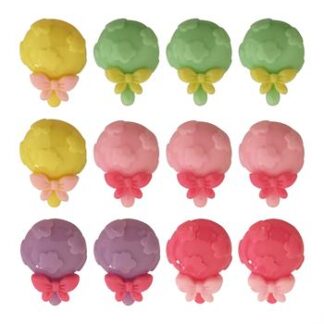 Charms para decoração 20mm - Pirulito c/ 12 und