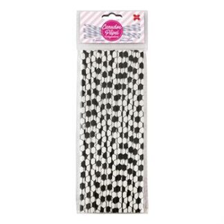 Canudo de Papel 6mmx200mm c/ 12 und - Futebol
