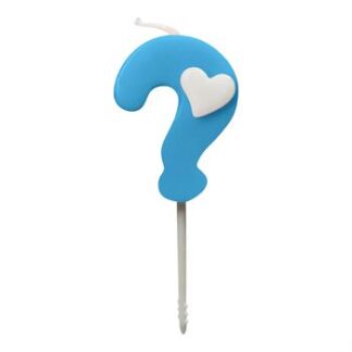 Vela Baby 4,5 cm Azul "?"