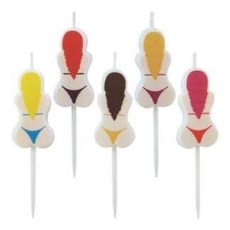 Vela Biquini 4cm c/ 5