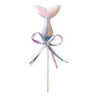 Topo de Bolo Calda de Sereia  (4.5*17.5cm)