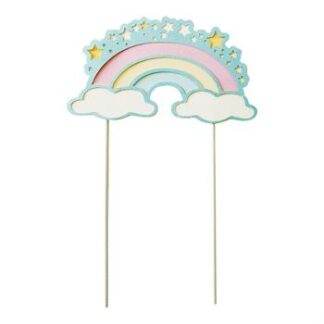 Topo de Bolo ArcoIris (9.5*16.5cm)