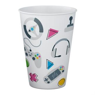 ACESSORIO FESTA COP. DE PAPEL 250 ML C/ 8 PCS - GAME
